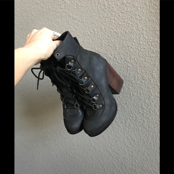 JEFFREY CAMPBELL Lace Up Bootie - Picture 8 of 12